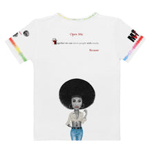 Load image into Gallery viewer, OPEN MIC - Women&#39;s Panoramic T-shirt
